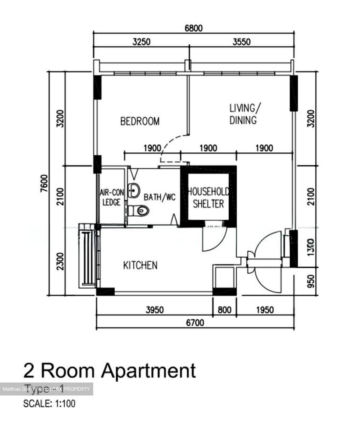Blk 698A Jurong West Central 3 (Jurong West), HDB 2 Rooms #598688601